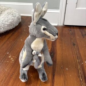 Bocchetta  Kangaroo With Baby Joey Plush Stuffed Animal Australia Trudy